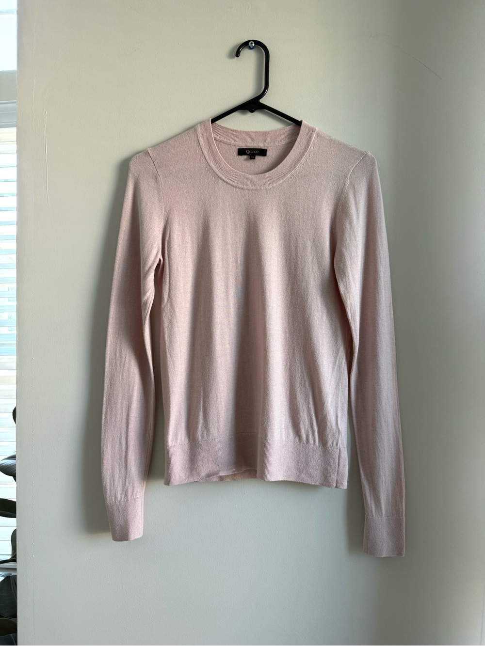 Quince Lightweight Cotton Cashmere Crew